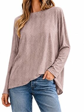 Joh Ailith stretch suede snakeskin top, XL